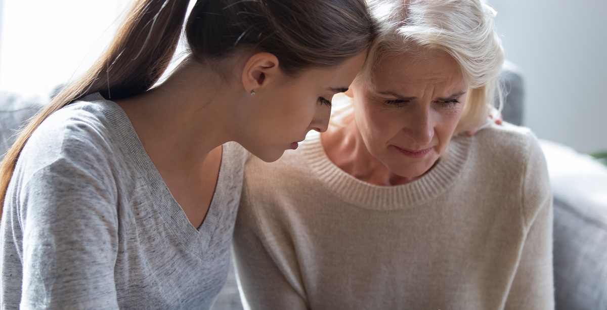 Elderly refuses help