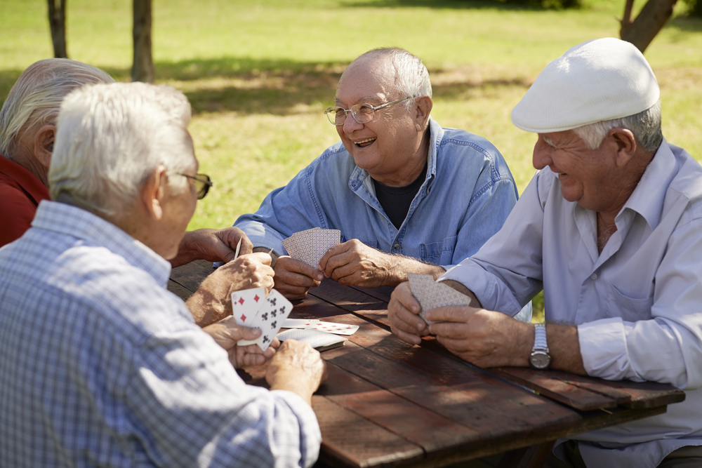 Active Retirement Old People And Seniors Free Time Group