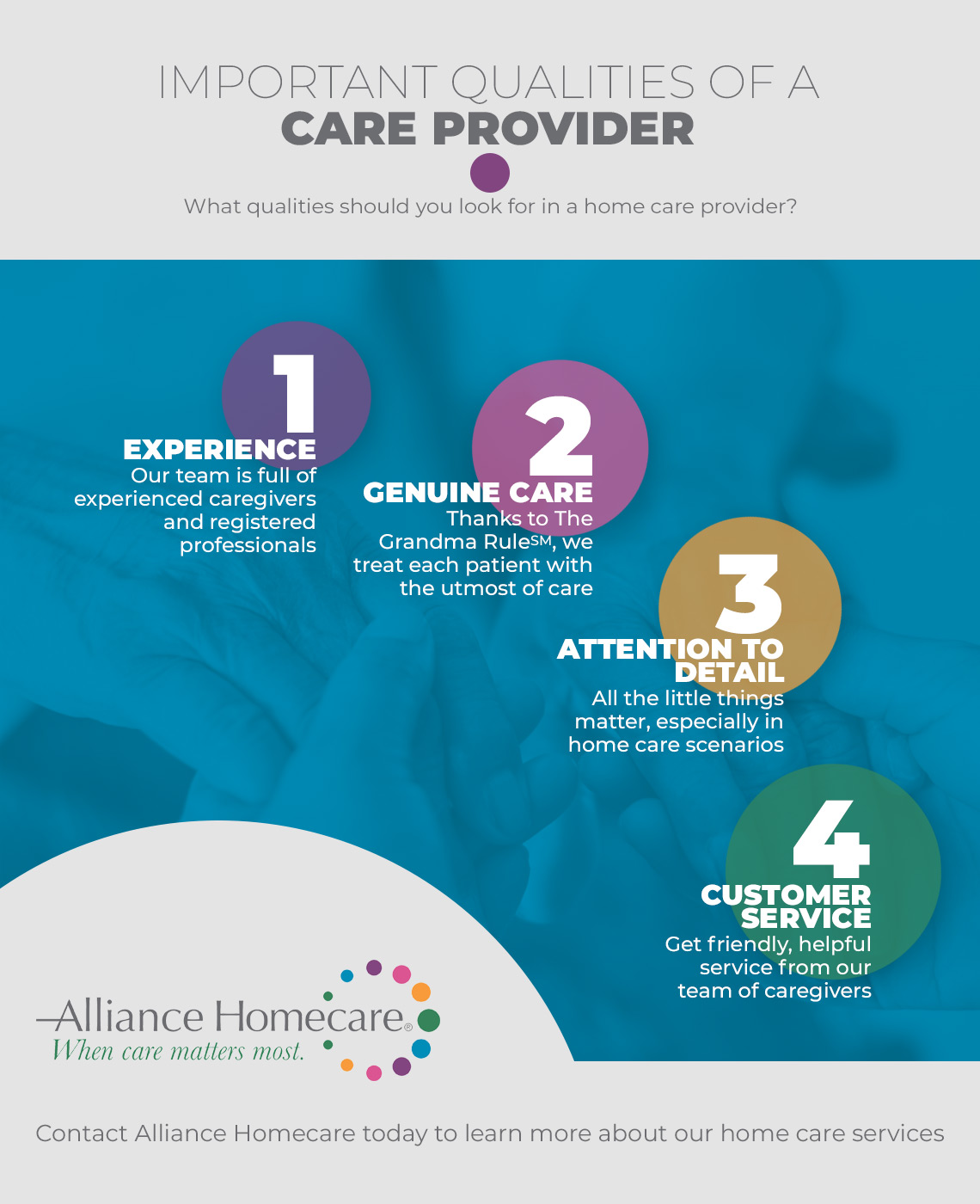 Important Qualities Of A Care Provider